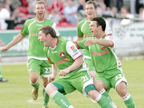 Denis Behan scored Cork City's second goal