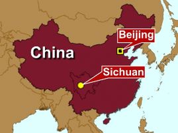 China - Quake in Sichuan