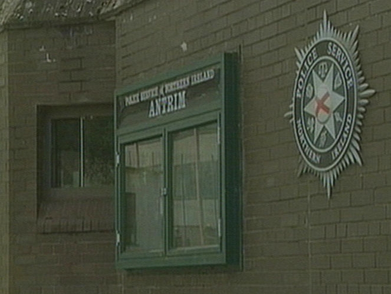 Antrim Police Station - 40-year-old being detained