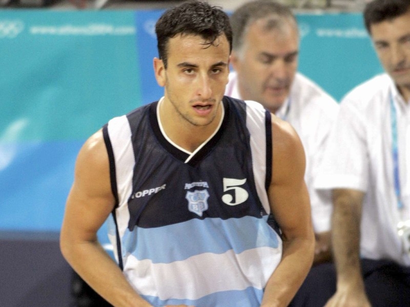 Manu Ginobili has shaken off an ankle injury to spearhead Argentina's title defence