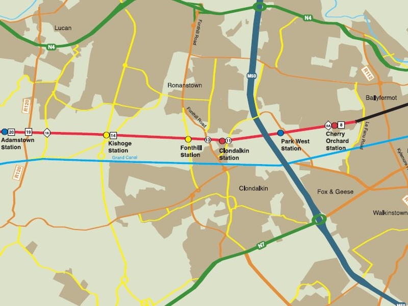 Kildare rail project - Set for completion in 18 months - Click to view larger version