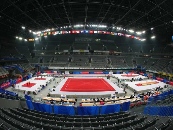 Gymnastics: China survive the pressure