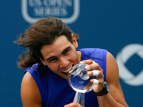 Rafa Nadal has a much trickier path to the final than his rival Roger Federer.