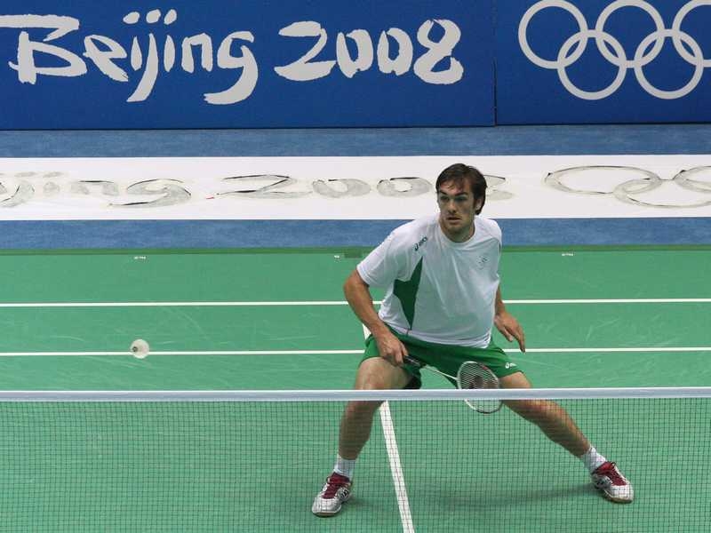 Scott Evans represented Ireland at the Beijing Games
