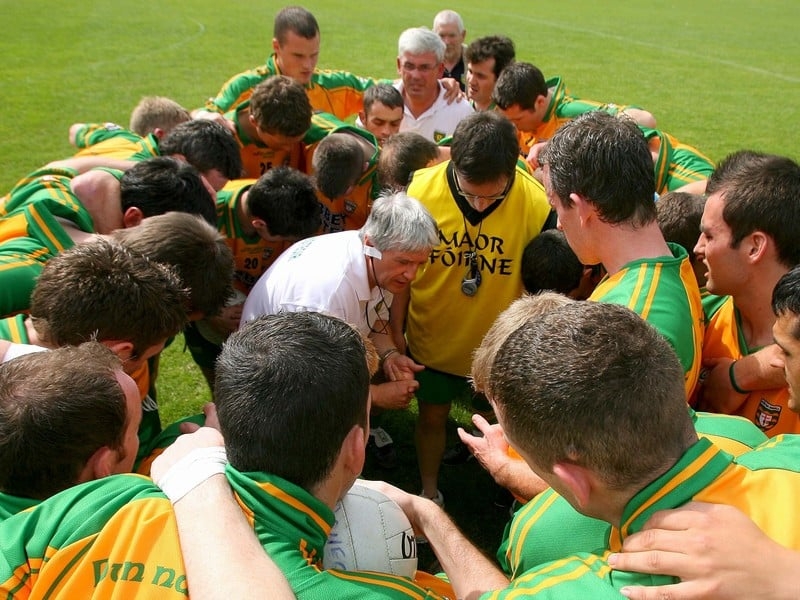 Brian McIver had the support of the players before his resignation as Donegal boss