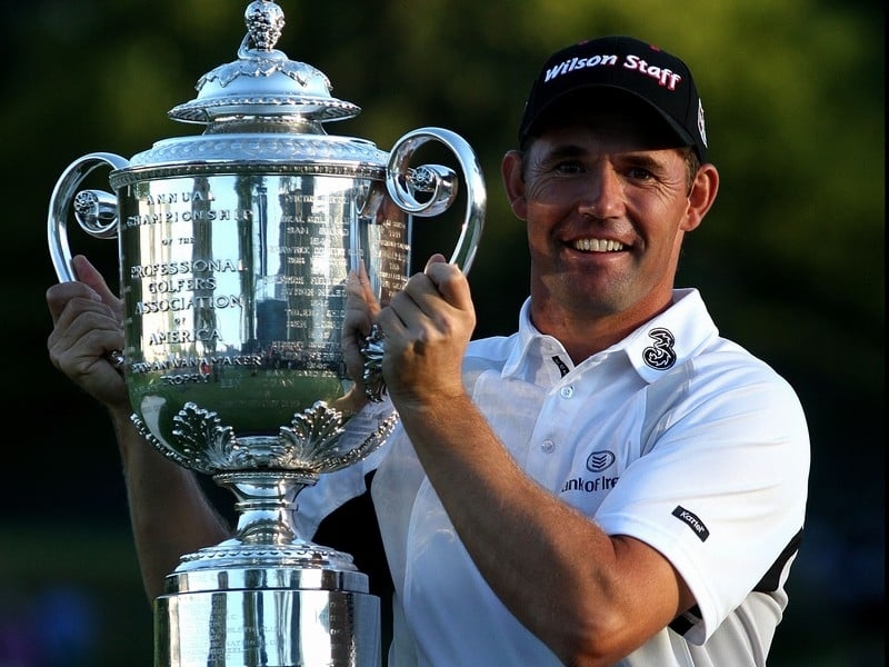 Harrington is taking a week off ahead of the Ryder Cup