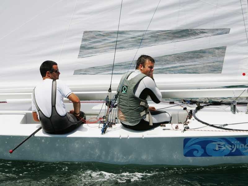 Peter O'Leary &amp; Stephen Milne finished sixth in the opening race of the Star class