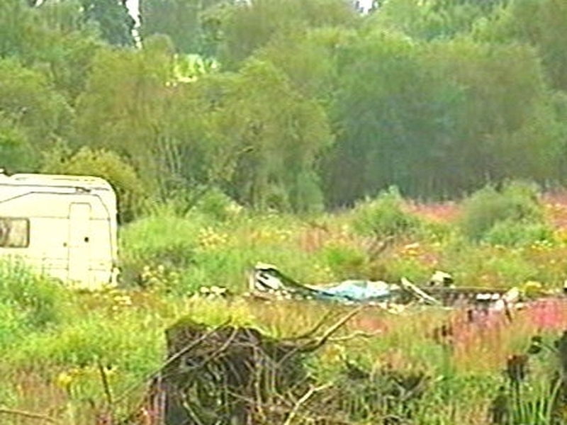 Galway - Fire at Ballinasloe mobile home