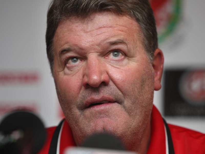 Wales manager John Toshack
