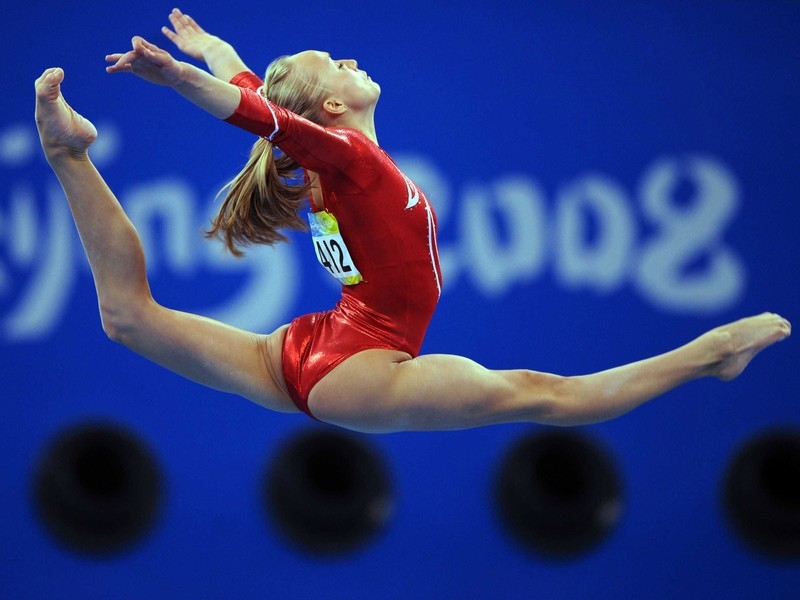 Nastia Liukin is the women's individual all-round gold medal winner