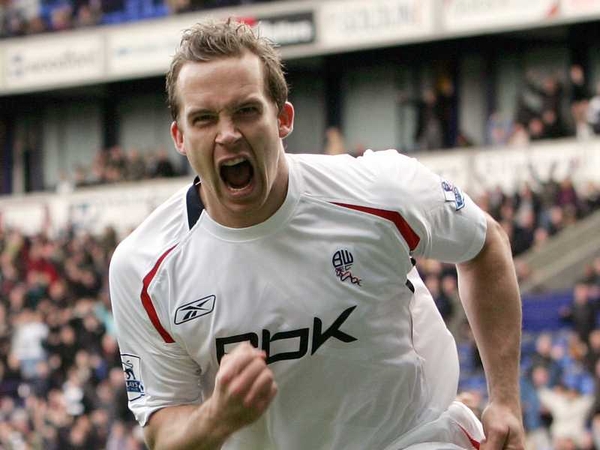 Kevin Davies was a threat to Stoke City all afternoon