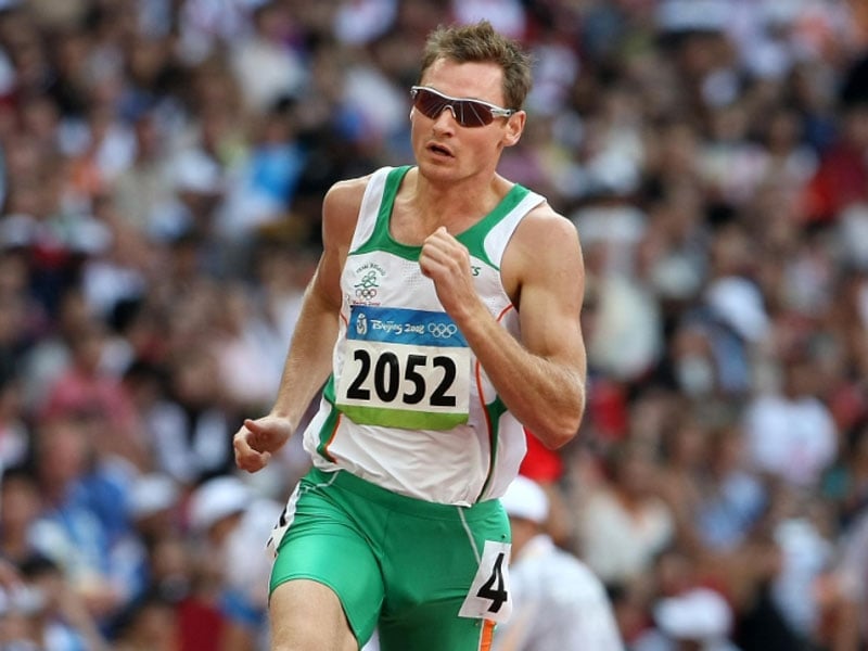 David Gillick was sixth in the world athletics final in Athens