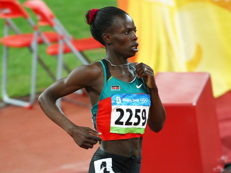 Pamela Jelimo is the first ever female to win gold for Kenya