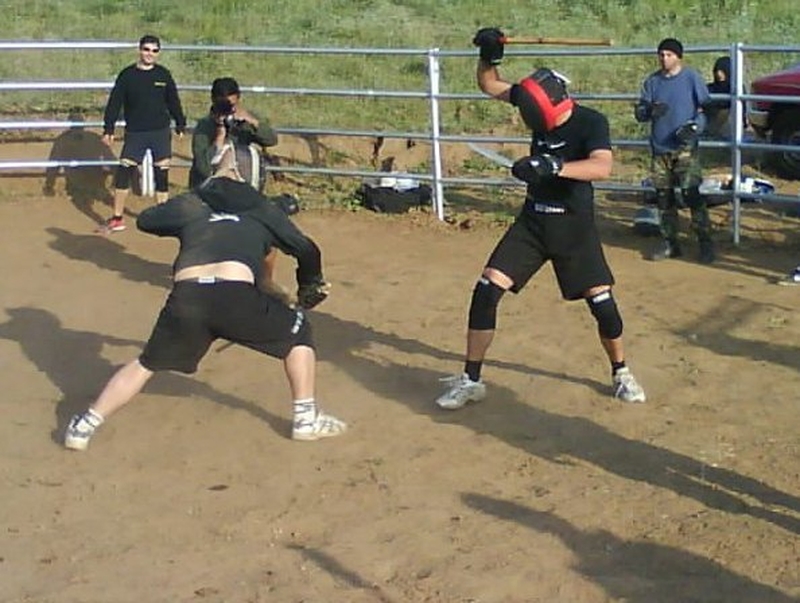 California - This real-life fight club held a 'secret gathering' - Photo: dogbrothers.com