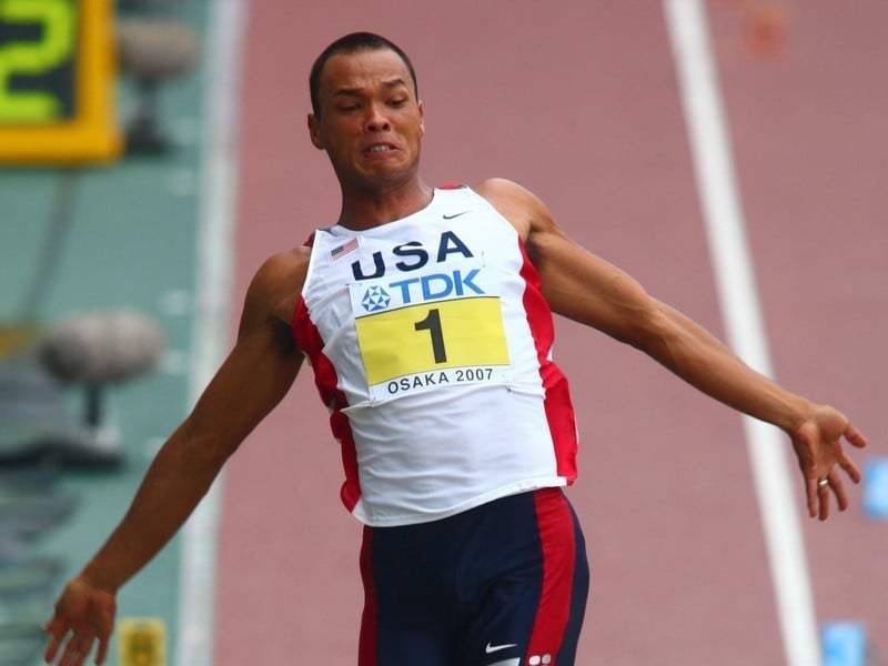 Bryan Clay has a good first day in the decathlon