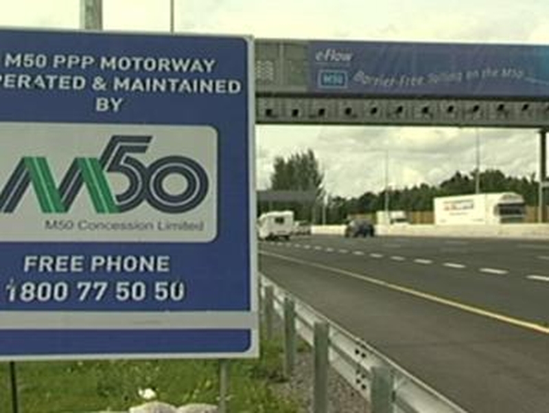 M50 - Barrier Free Tolling beagn August 2008