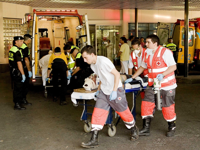 Madrid - 154 died in air tragedy