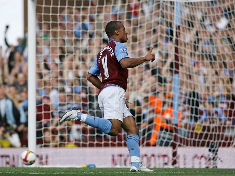 Gabriel Agbonlahor's late winner gave Aston Villa bragging rights over their local rivals