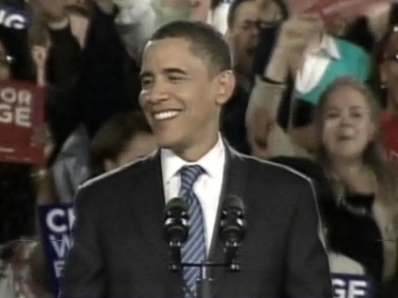 Barak Obama - Ahead in fundraising race