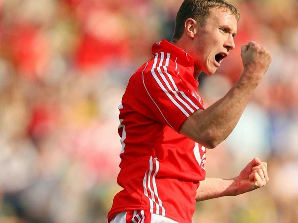 Cork's John Hayes celebrates his injury-time equaliser