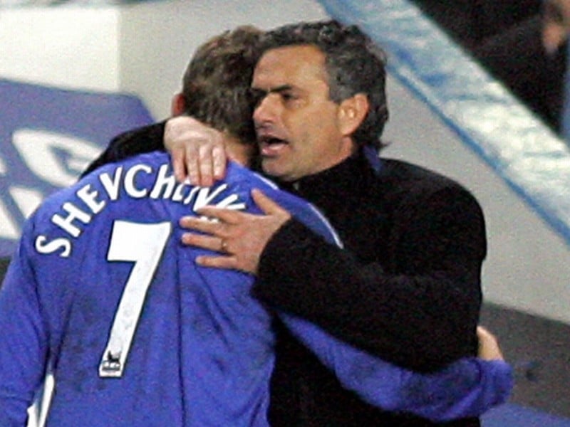 Andriy Shevchenko had a difficult time at Chelsea during and after Jose Mourinho's reign