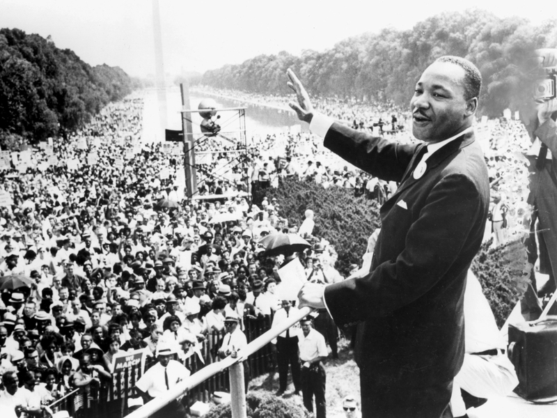 Martin Luther King - 'This is no time to engage in the luxury of cooling off or to take the tranquilising drug of gradualism. Now is the time to make real the promises of democracy'