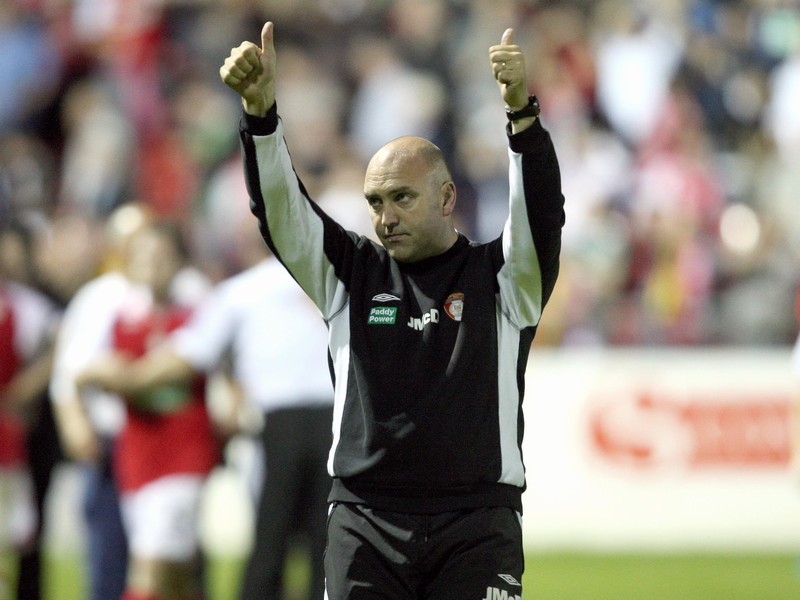 John McDonnell is hoping his St Patrick's Athletic side can shock Hertha Berlin