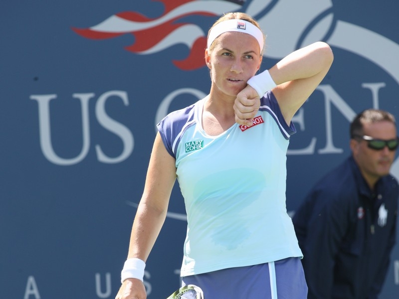 Svetlana Kuznetsova had no difficulty in securing her second round place
