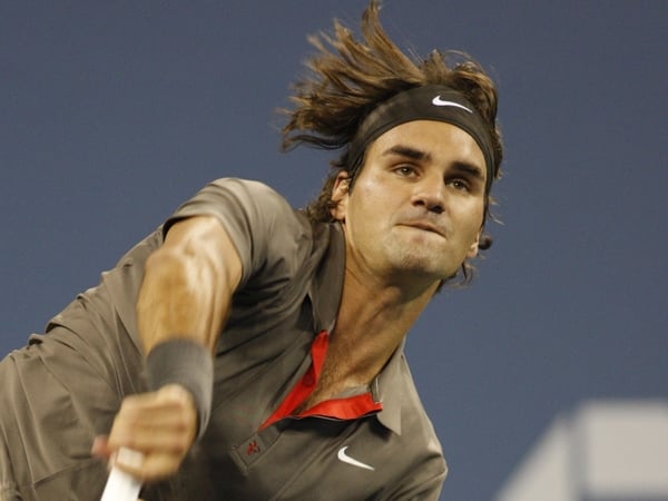 Roger Federer is aiming to equal Pete Sampras' record 14 grand slam crowns