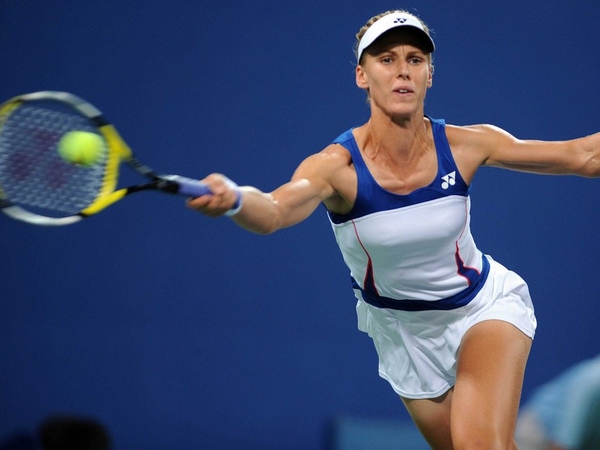 Fourth seed Elena Dementieva couldn't cope with a partisan home crowd and an improving young player