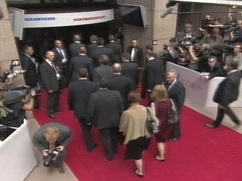 Brussels - Emergency summit on Georgia