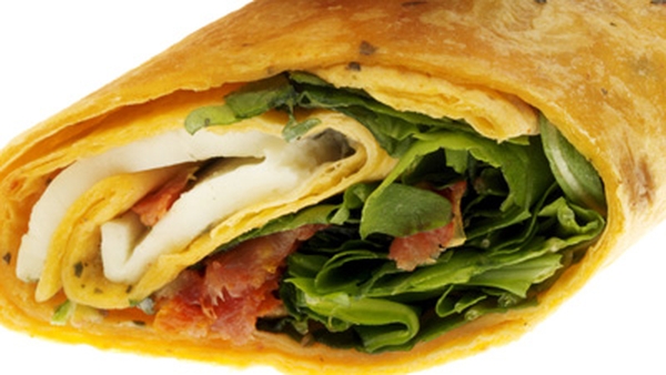 Chicken, Mozzarella, Tomato and Basil Wrap
