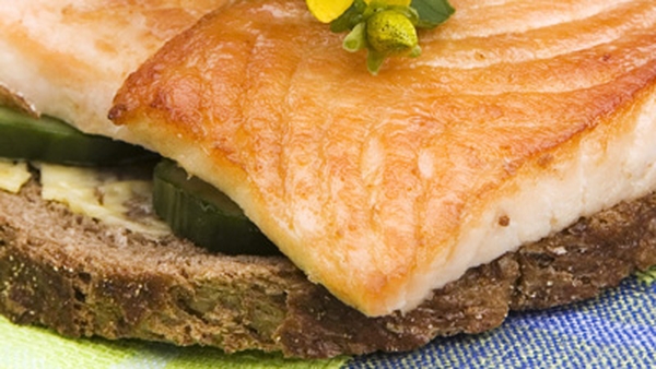 Roast Salmon Paste with Honey and Mayonnaise with
