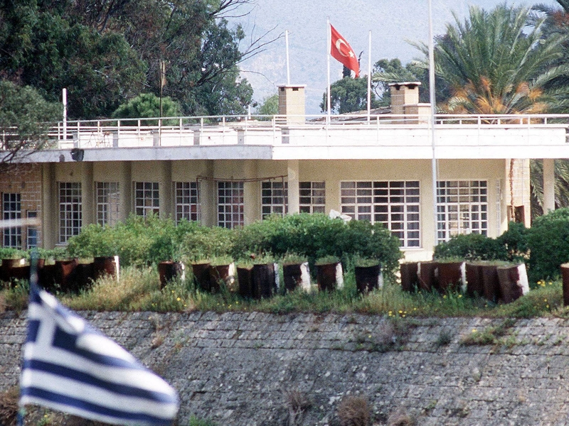 Cyprus border - Divided since 1974