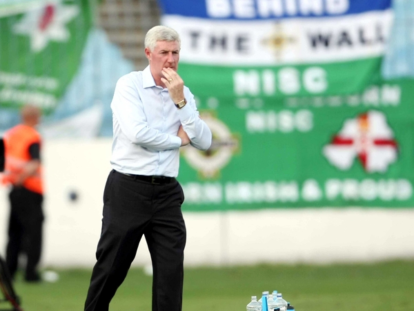 Nigel Worthington saw his side lose their first World Cup qualifier