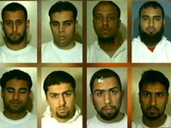 Terror case - Eight defendants involved