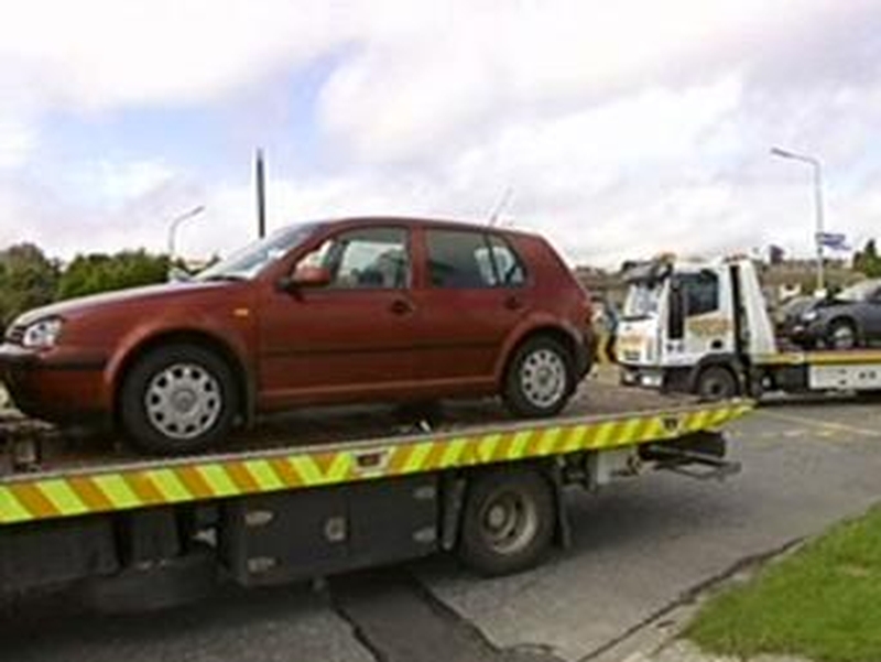 Waterford - Vehicles involved in a ramming incident