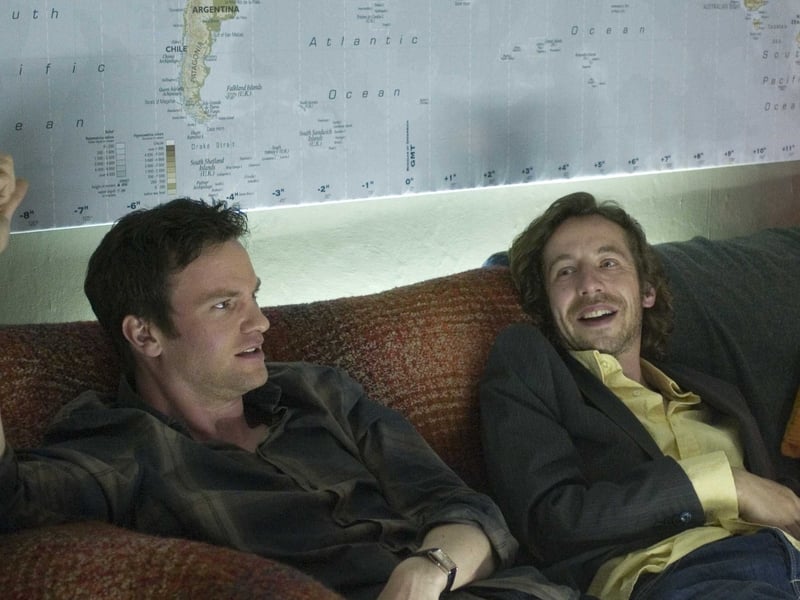 Raw - McErlean (l) as Shane with Michael Colgan as Mal