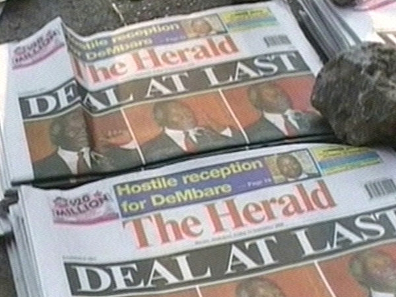 Zimbabwe - Doubts over power-sharing