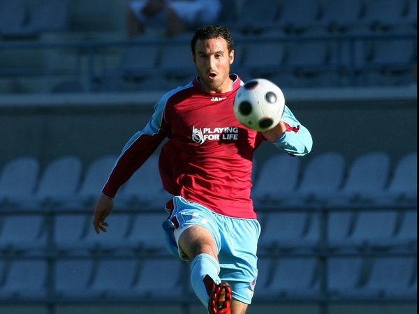 Eamon Zayed scored twice for Drogheda United
