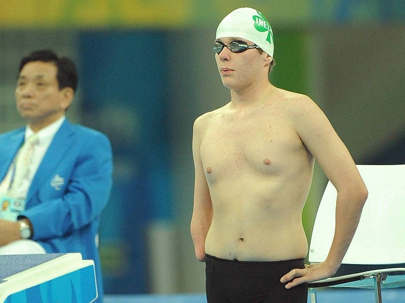 Darragh McDonald claimed silver at the IPC European Swimming Championships