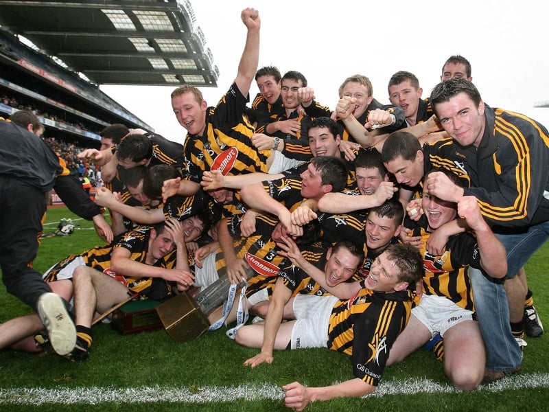 Kilkenny's Under-21 hurlers celebrate their final victory