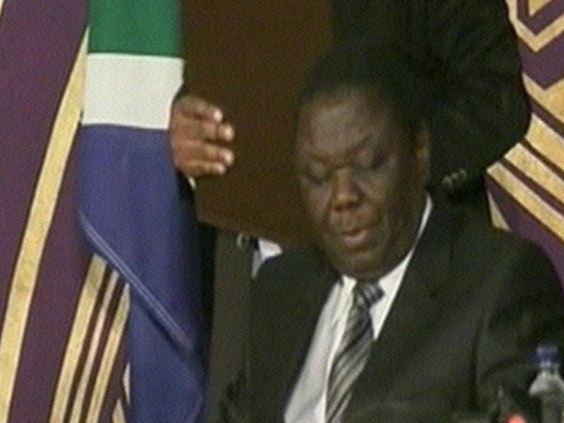 Morgan Tsvangirai - Not in critical condition