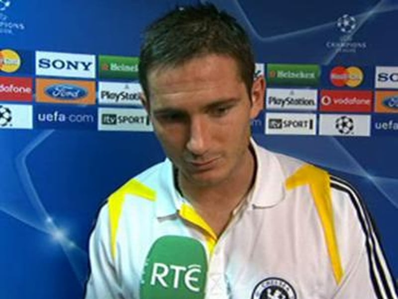 Frank Lampard scored the Blues' second at the Bridge