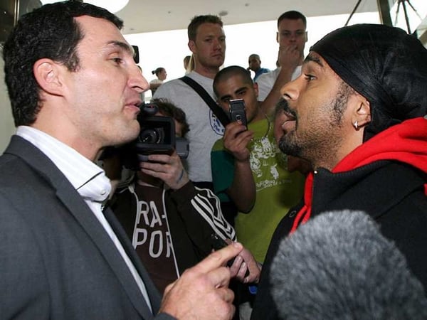 The fight is being billed as the 'Knock-out in Schalke'
