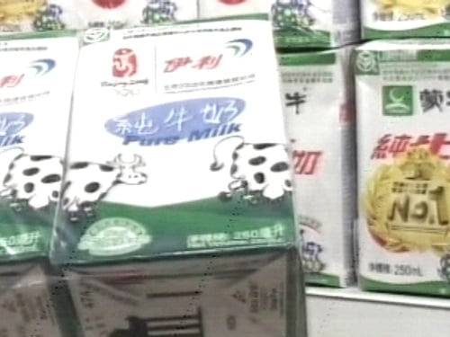 China - Tainted milk scare