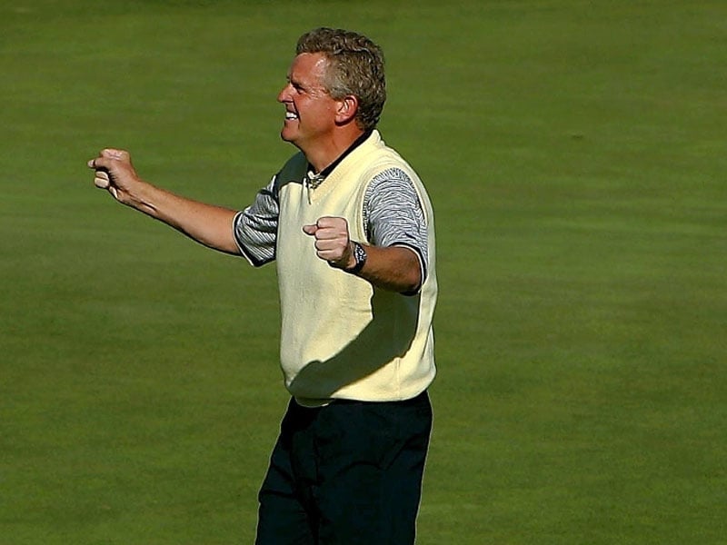 Colin Montgomerie will be up against United States captain Corey Pavin when the 2010 Ryder Cup is played at the Celtic Manor resort in Wales
