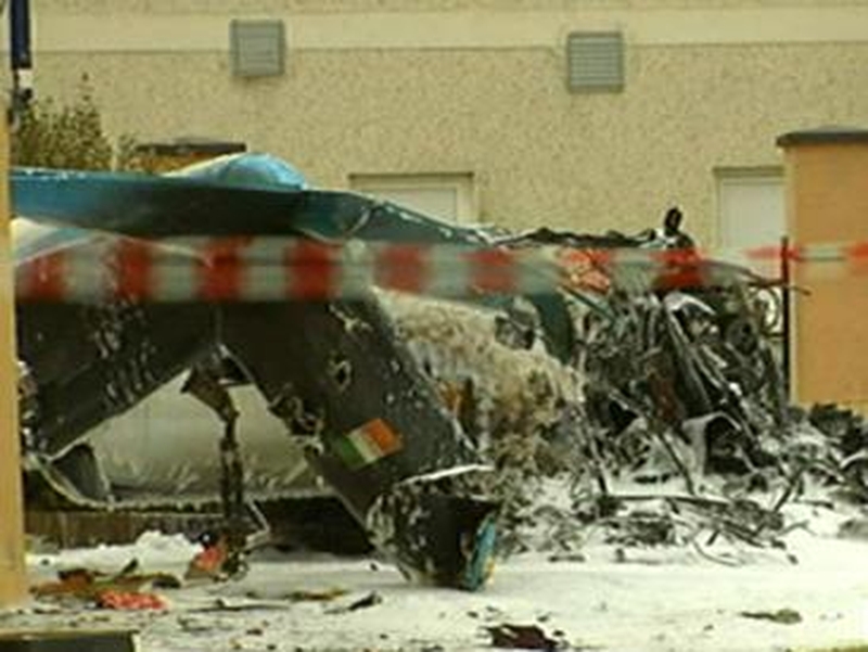 Bettystown - Pilot crashed as he attempted to land