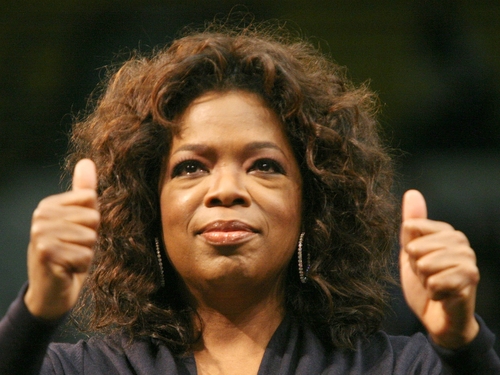 Winfrey - Tops Most Generous Celebrity list