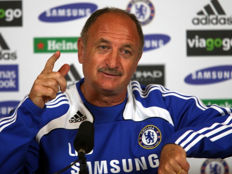 Luis Felipe Scolari's side were dumped out of the Carling Cup by Burnley